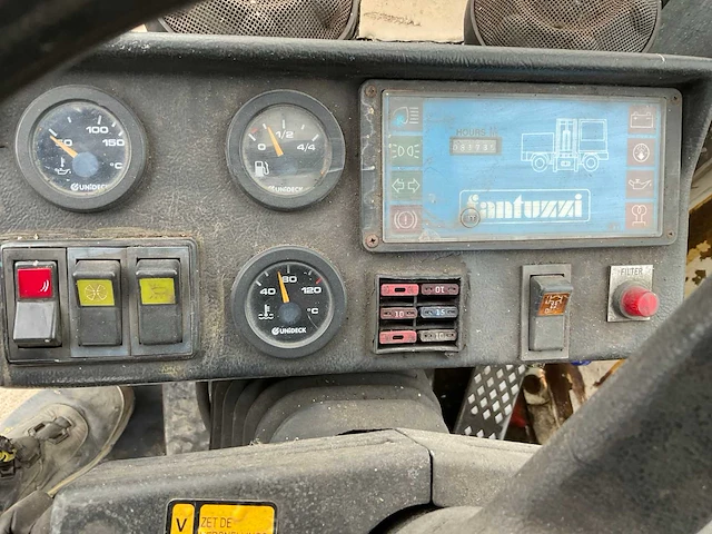 1997 fantuzzi sf 60l vorkheftruck zijlader - afbeelding 5 van  19