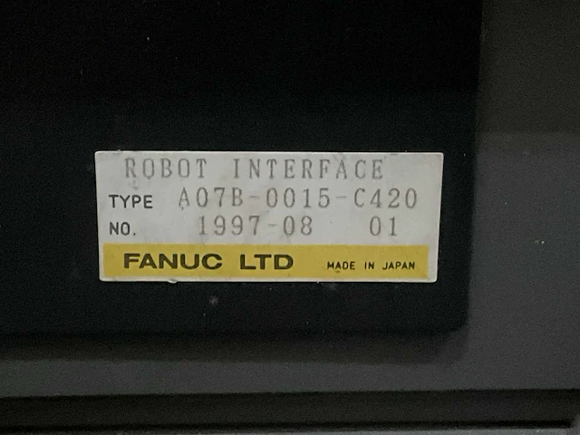 1997 fanuc roboshot alfa 150c spuitgietmachine - afbeelding 30 van  38