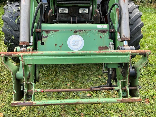 1997 fendt favorit 514 c turboshift vierwielaangedreven landbouwtractor met voorlader - afbeelding 7 van  44