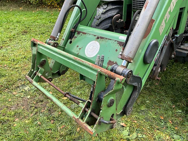 1997 fendt favorit 514 c turboshift vierwielaangedreven landbouwtractor met voorlader - afbeelding 8 van  44