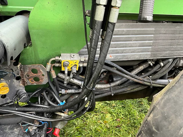 1997 fendt favorit 514 c turboshift vierwielaangedreven landbouwtractor met voorlader - afbeelding 10 van  44