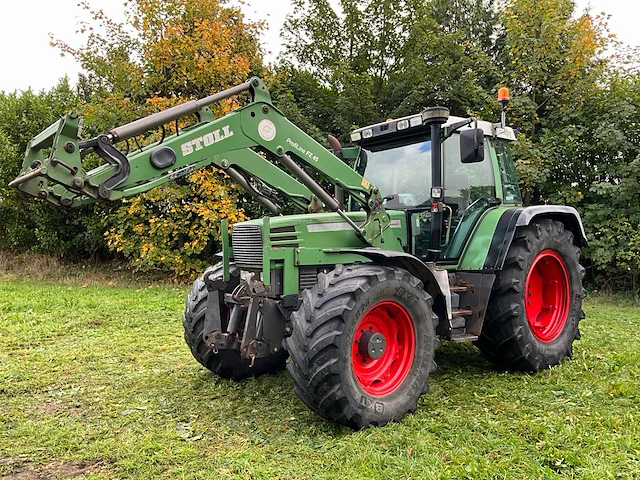 1997 fendt favorit 514 c turboshift vierwielaangedreven landbouwtractor met voorlader - afbeelding 1 van  44