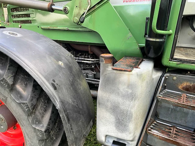 1997 fendt favorit 514 c turboshift vierwielaangedreven landbouwtractor met voorlader - afbeelding 24 van  44