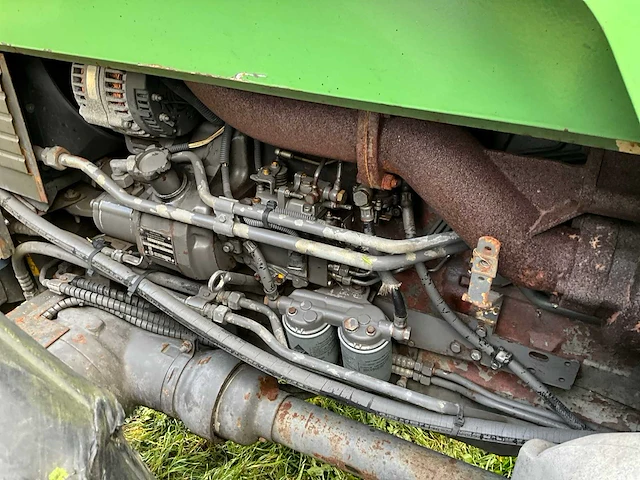 1997 fendt favorit 514 c turboshift vierwielaangedreven landbouwtractor met voorlader - afbeelding 25 van  44