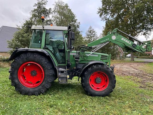 1997 fendt favorit 514 c turboshift vierwielaangedreven landbouwtractor met voorlader - afbeelding 40 van  44