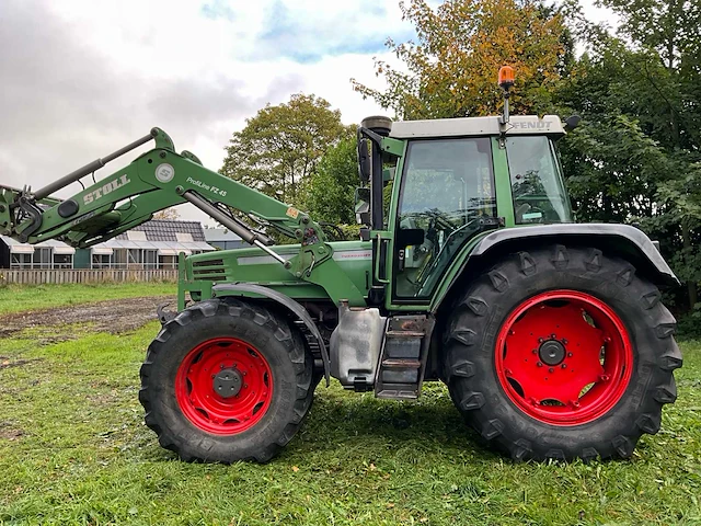 1997 fendt favorit 514 c turboshift vierwielaangedreven landbouwtractor met voorlader - afbeelding 44 van  44