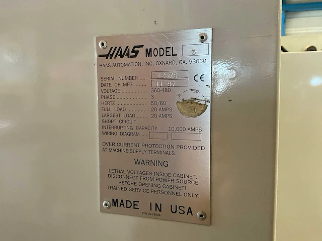 1997 haas / mikron 3 / vc 1000 cnc bewerkingscentrum - afbeelding 6 van  14
