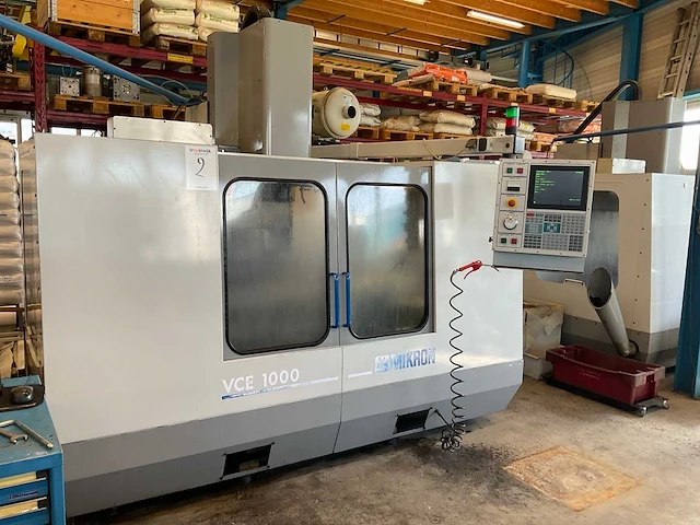 1997 haas / mikron 3 / vc 1000 cnc bewerkingscentrum - afbeelding 1 van  14
