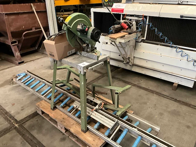 1997 haffner 6s160 afkortcirkelzaagmachine - afbeelding 1 van  7