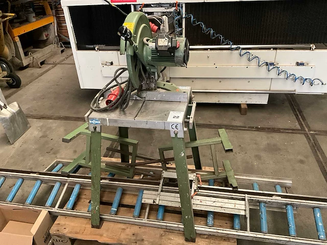 1997 haffner 6s160 afkortcirkelzaagmachine - afbeelding 5 van  7