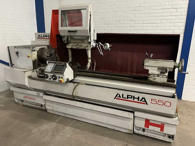 1997 harrison alpha 550 cnc draaibank - afbeelding 3 van  14