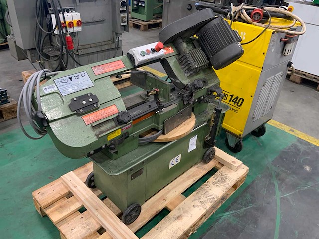 1997 huvema hu-713bs beugelzaagmachine - afbeelding 2 van  4