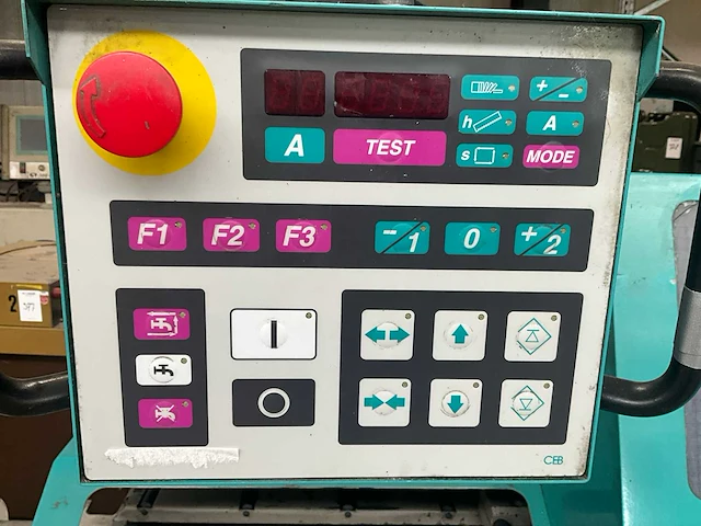 1997 imet velox 350 af-e afkortcirkelzaagmachine - afbeelding 14 van  17