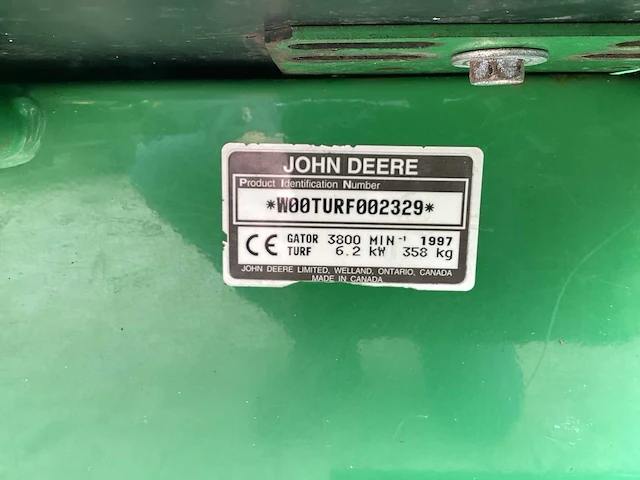 1997 john deere gator utv - afbeelding 6 van  15