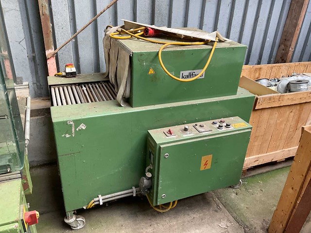 1997 kallfass s.w.650 simplex verpakkingsmachine met krimptunnel - afbeelding 8 van  9