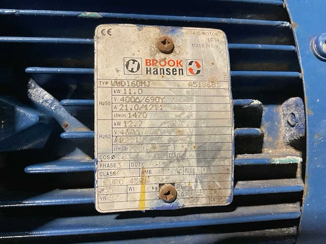 1997 ksb etanorm-m 125-200 m10 circulatie pompunit - afbeelding 3 van  4