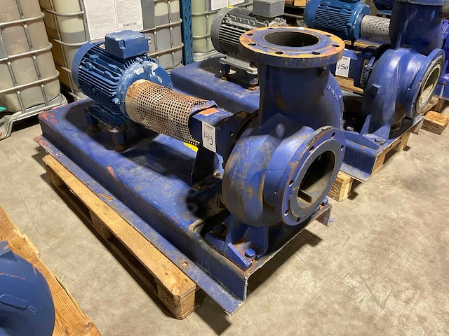 1997 ksb etanorm-m 150-200 g10 circulatie pompunit - afbeelding 1 van  4