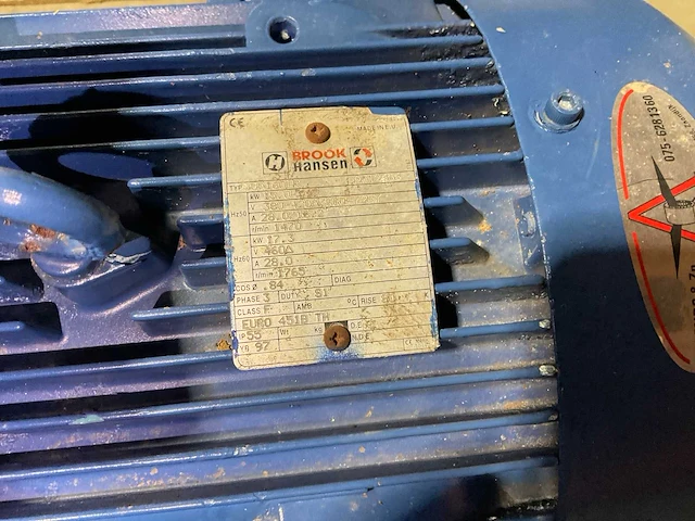 1997 ksb etanorm-m 150-200 g10 circulatie pompunit - afbeelding 4 van  4