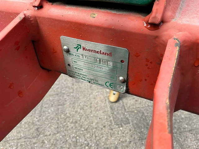 1997 kverneland turbo 2 cultivator - afbeelding 6 van  23