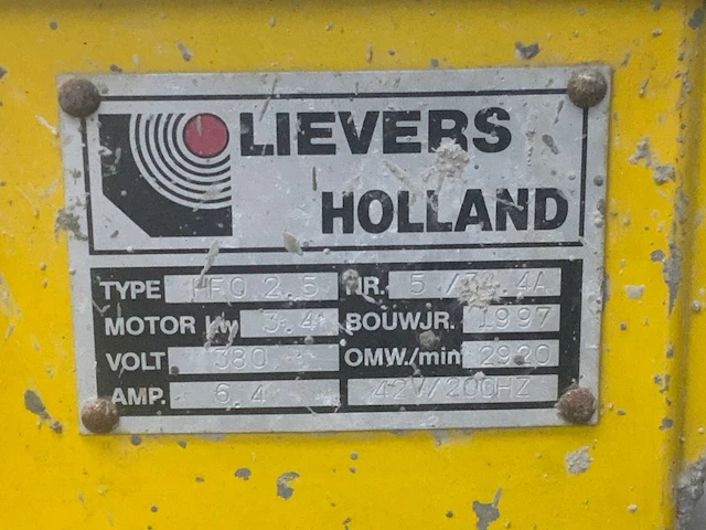 1997 lievers hfo 2.5 trilnaald - afbeelding 8 van  8