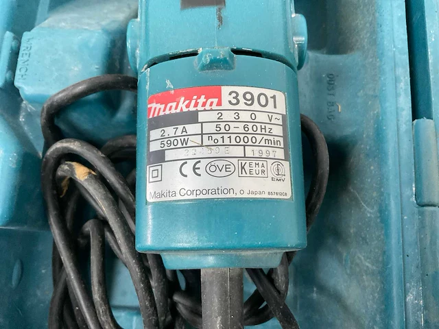 1997 makita 3901 bovenfrees - afbeelding 4 van  5