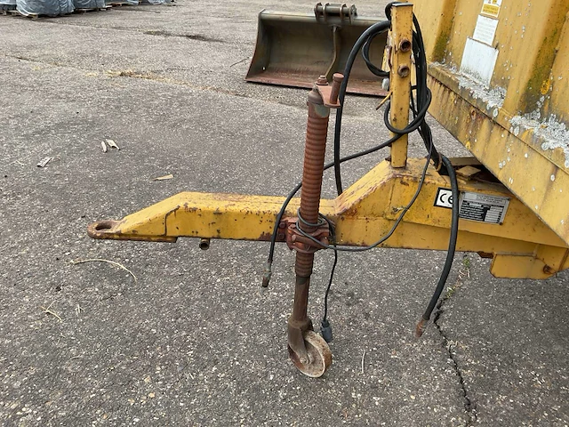 1997 marston d4l4 dumper aanhanger - afbeelding 7 van  8