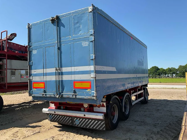 1997 mkv k.a.h. 9-18 aanhangwagen / kipper - afbeelding 15 van  21