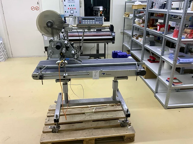 1997 mr etiketteer techiek mr323 etiketteermachine - afbeelding 7 van  14