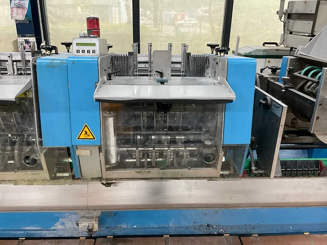 1997 müller martini prima 10/0390 0410 verzamelhechtmachine - afbeelding 7 van  50