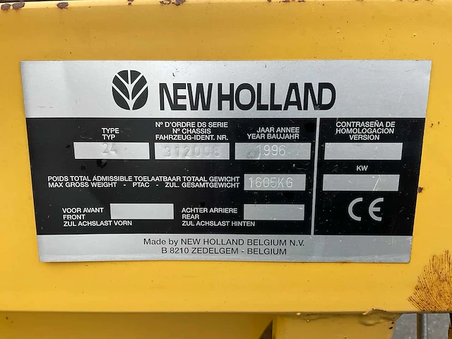 1997 new holland tx 68 maaidorser - afbeelding 46 van  52