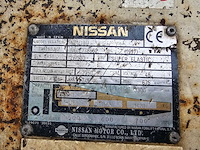 1997 nissan n01l18u vorkheftruck - afbeelding 13 van  21