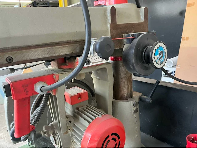 1997 omga radial 600 p3s afkortcirkelzaagmachine - afbeelding 10 van  16