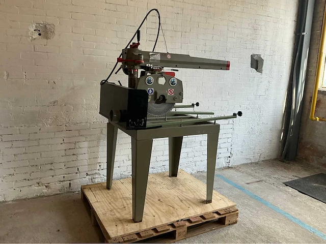 1997 omga radial 600 p3s afkortcirkelzaagmachine - afbeelding 2 van  16
