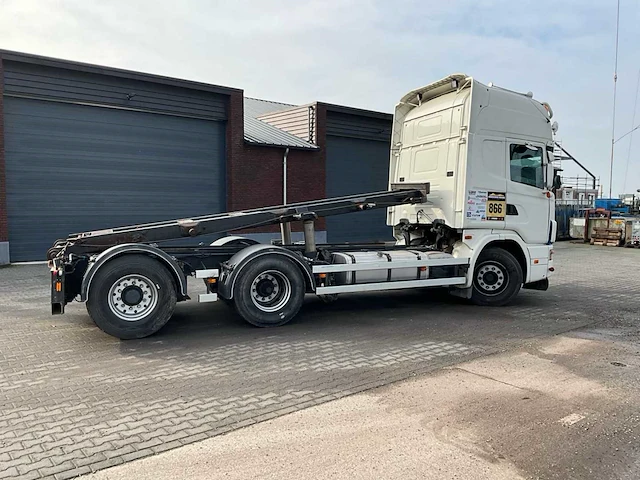 1997 scania r 124 l 400 6x2 na truck containerauto - afbeelding 23 van  28
