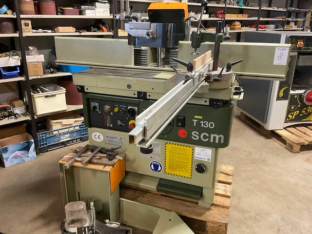 1997 scm t130 tafelfreesmachine - afbeelding 7 van  14