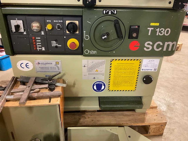 1997 scm t130 tafelfreesmachine - afbeelding 13 van  14