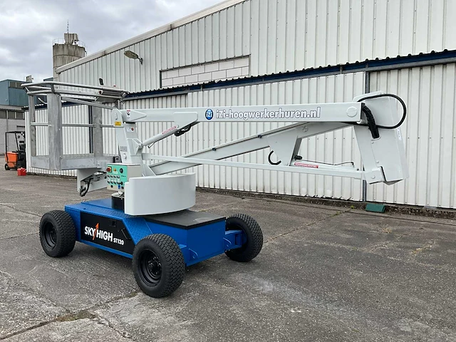 1997 skyhigh st 120 kniktelescoop hoogwerker - afbeelding 1 van  16