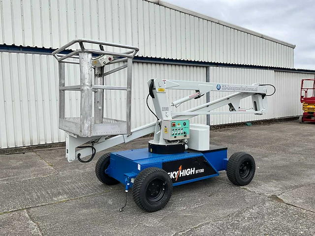 1997 skyhigh st 120 kniktelescoop hoogwerker - afbeelding 10 van  16