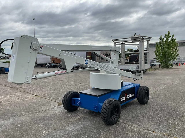 1997 skyhigh st 120 kniktelescoop hoogwerker - afbeelding 13 van  16