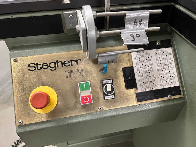 1997 stegherr fd deuvel boormachine - afbeelding 11 van  16