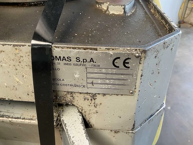 1997 thomas 315 super tecnics cirkelzaagmachine metaal - afbeelding 6 van  6