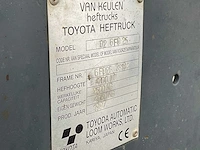 1997 toyota 6fd-25 vorkheftruck - afbeelding 6 van  15