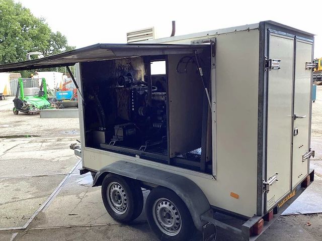 1997 van weel vw 2001 aanhangwagen met hoge waterdruk systeem - afbeelding 16 van  18