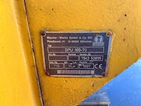 1997 wacker dpu 100-70 trilplaat - afbeelding 6 van  14
