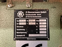1997 zimmermann ps1 bandschuurmachine - afbeelding 4 van  12