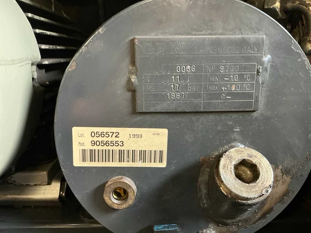 1998 abac vt 1510 ef 500 schroefcompressor - afbeelding 6 van  17