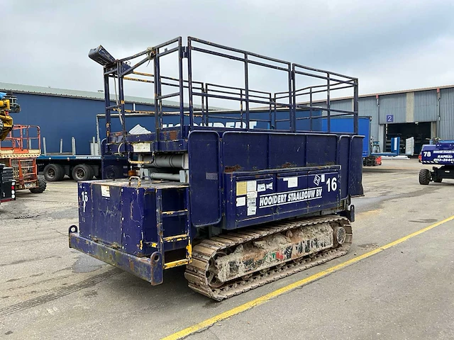 1998 aichi rv123 rups schaarhoogwerker - afbeelding 19 van  20