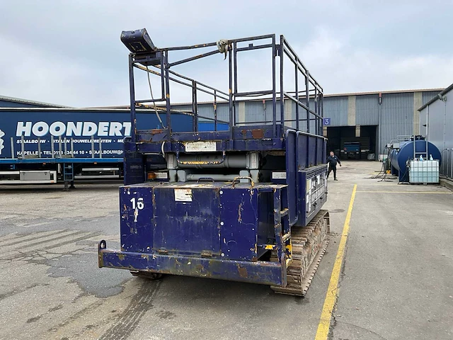 1998 aichi rv123 rups schaarhoogwerker - afbeelding 20 van  20