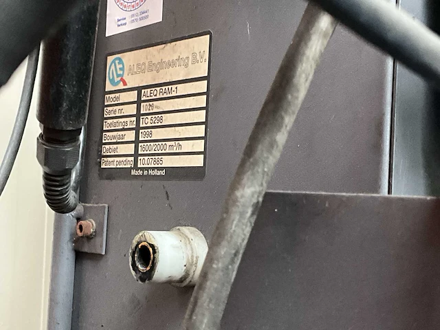 1998 aleq ram-1 gas- en roetmeter - afbeelding 7 van  7