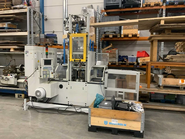 1998 arburg selecta 270 s cd 600-100 verticale kunststof spuitgietmachine - afbeelding 1 van  17